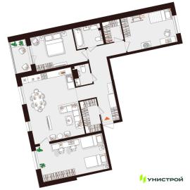 , 3-комн., Санкт-Петербург