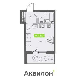 , 1-комн., Санкт-Петербург