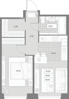 Новостройки, 1-комн., Санкт-Петербург