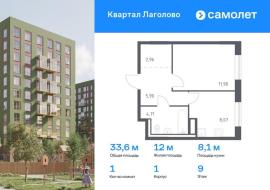 Новостройки, 1-комн., Ленинградская область
