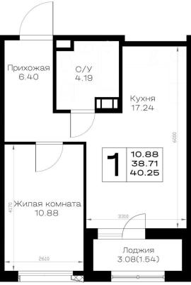 Новостройки, 1-комн., Всеволожск