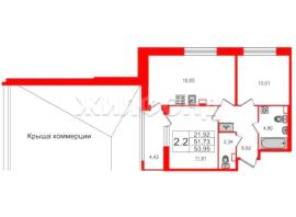 , 2-комн., Санкт-Петербург
