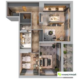 , 3-комн., Санкт-Петербург