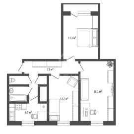 Квартиры, 3-комн., Кингисепп