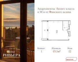 , 1-комн., Санкт-Петербург