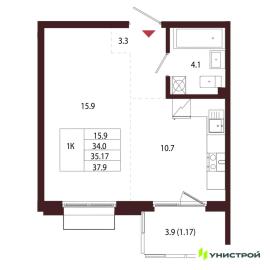 Новостройки, 1-комн., Санкт-Петербург